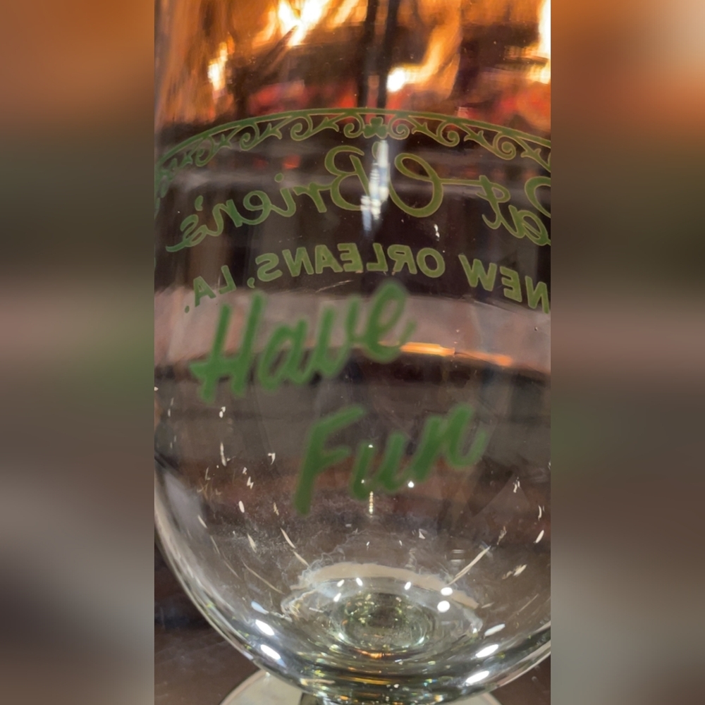 20oz Pat O’Brien’s Hurricane Glass - Picture 4 of 6